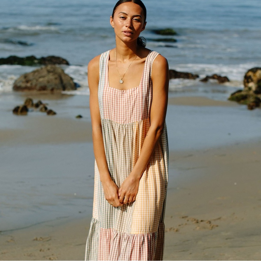Rachel Pally Ombré Check Dress